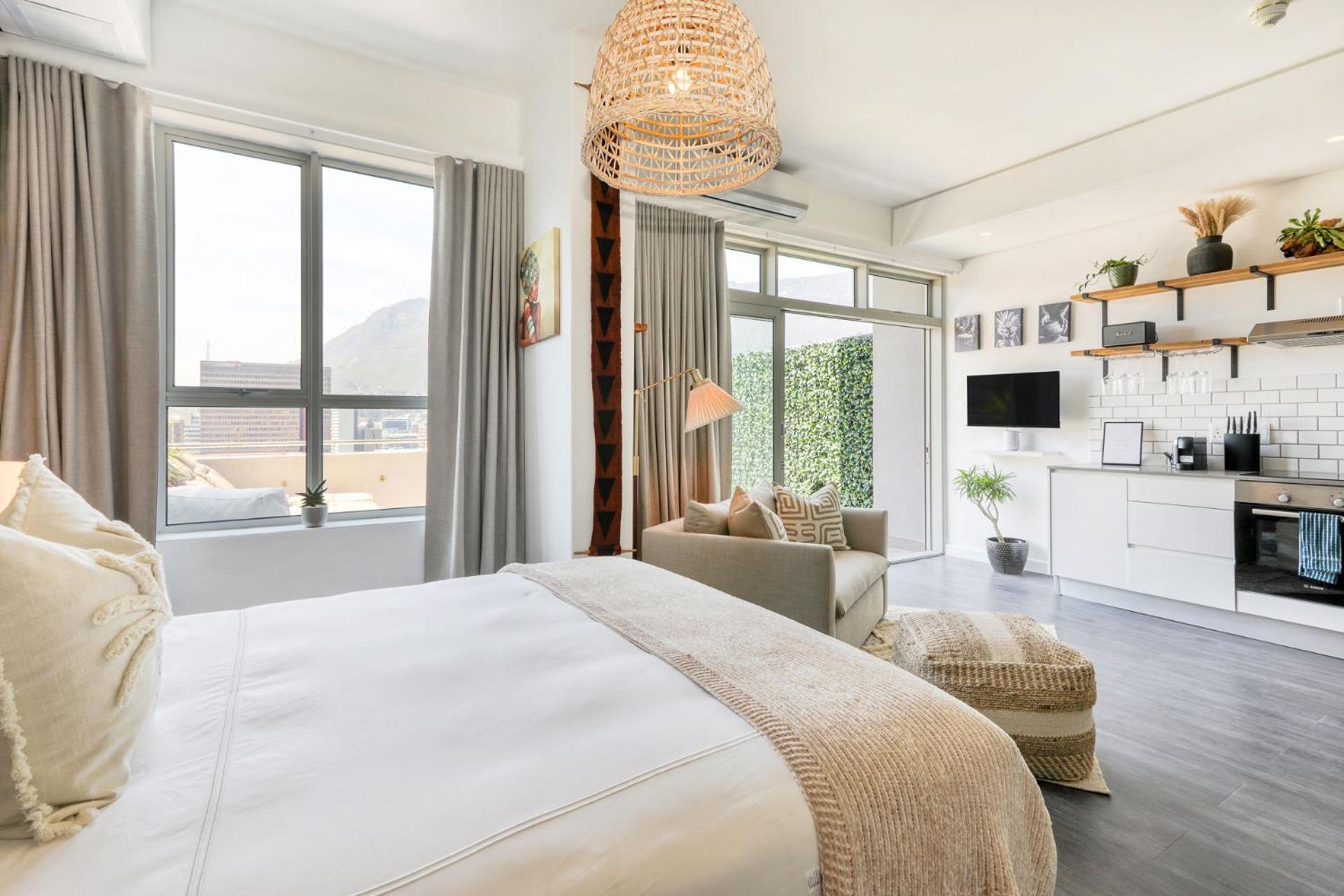 Urban Oasis Balcony Apartment Backup Powered Cape Town Bagian luar foto